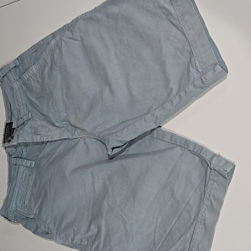 American Eagle NexGen Extreme Flex Shorts Gray Blue Mens Sz 26 Or S